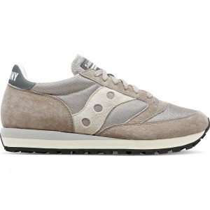 Beige Saucony Jazz 81 Men's Sneakers | USA VIQMJZ