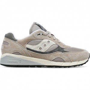 Beige Saucony Shadow 6000 Men's Sneakers | USA OLMAZT