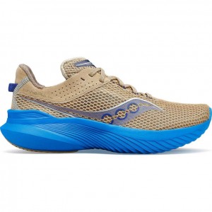 Beige / Blue Saucony Kinvara 14 Women's Running Shoes | USA CRBDKU