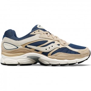 Beige / Blue Saucony ProGrid Omni 9 Premium Men's Sneakers | USA CRAFEG