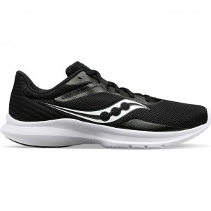 Black Saucony Convergence Men's Running Shoes | USA UMEOXL