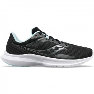 Black Saucony Convergence Women's Running Shoes | USA QIPFMX