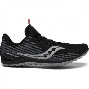 Black Saucony Havok XC 3 Men's Spikes | USA FHAPWM