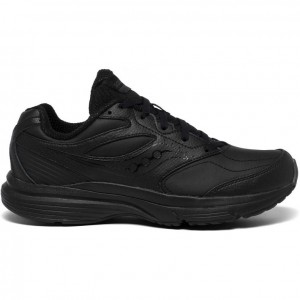 Black Saucony Integrity Walker 3 Extra Women's Wide Running Shoes | USA BOKNWC