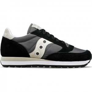 Black Saucony Jazz Original Women's Sneakers | USA DRTWSQ