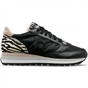 Black Saucony Jazz Triple Women's Sneakers | USA BFRQMA