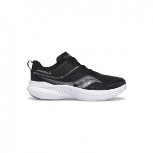 Black Saucony Kinvara 14 Big Kids' Sneakers | USA OGYNLA