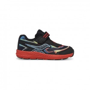 Black Saucony Ride 10 Jr. Little Kids' Sneakers | USA KGMNBD