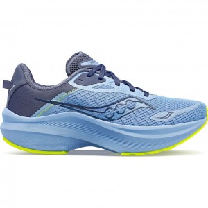 Blue Saucony Axon 3 Women's Running Shoes | USA FJOUHS