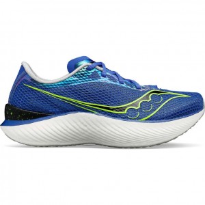 Blue Saucony Endorphin Pro 3 Men's Running Shoes | USA QHPGZW