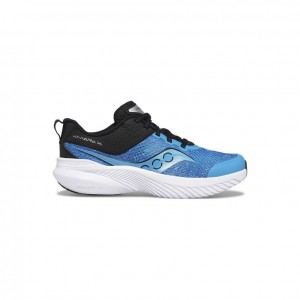 Blue Saucony Kinvara 14 Big Kids' Sneakers | USA TUABNM