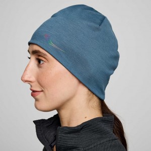 Blue Saucony Solstice Women's Beanie | USA ANEPZB