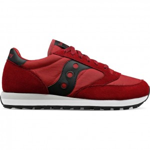 Burgundy Saucony Jazz Original Women's Sneakers | USA NCGFMK