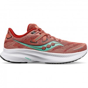 Coral Saucony Guide 16 Women's Running Shoes | USA GLQTSA