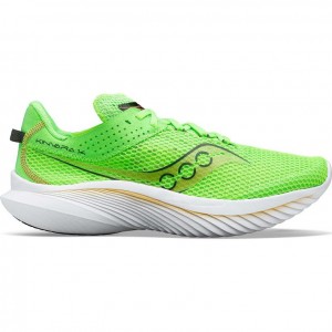 Green Saucony Kinvara 14 Men's Running Shoes | USA IXOWER