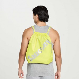 Green Saucony String Men's Bag | USA XIAVMD