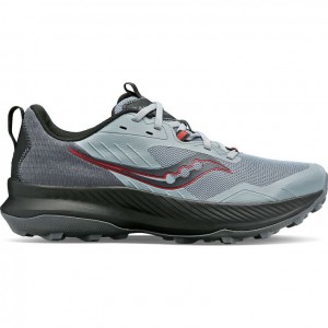 Grey Saucony Blaze TR Men's Trail Running Shoes | USA SFEIZX