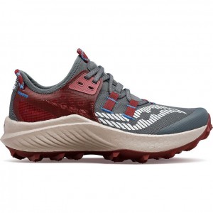 Grey Saucony Endorphin Rift Women's Trail Running Shoes | USA OHVWMF