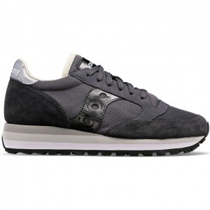 Grey Saucony Jazz Triple Women's Sneakers | USA SQYOBM