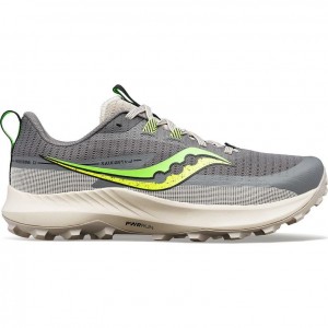 Grey Saucony Peregrine 13 Men's Trail Running Shoes | USA YPVQBM