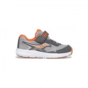 Grey Saucony Ride 10 Jr. Big Kids' Sneakers | USA WDVRAO