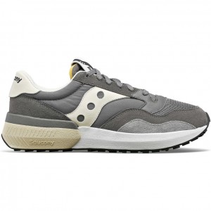 Grey / Cream Saucony Jazz NXT Women's Sneakers | USA QBHVZF