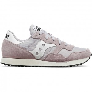 Grey / Pink Saucony DXN Women's Sneakers | USA MYBXRZ