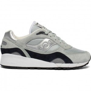 Grey / Silver Saucony Shadow 6000 Men's Sneakers | USA HGDWQI