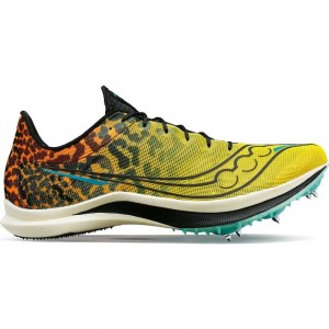 Multicolor Saucony Endorphin Cheetah Men's Running Shoes | USA QPJVFA