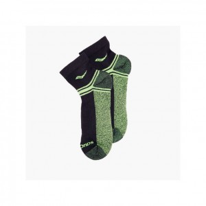 Multicolor Saucony Inferno Quarter 3-Pack Men's Socks | USA YZVQCG