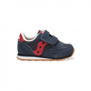 Navy Saucony Baby Jazz Hook & Loop Little Kids' Sneakers | USA YMPXTN