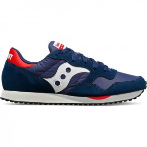 Navy Saucony DXN Women's Sneakers | USA AULJWK