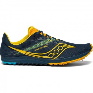 Navy Saucony Kilkenny XC9 Men's Spikes | USA PGWLDX