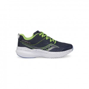 Navy Saucony Kinvara 14 Big Kids' Sneakers | USA IOJWMK