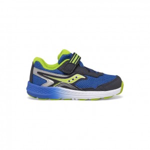 Navy Saucony Ride 10 Jr. Little Kids' Sneakers | USA EUXBQA