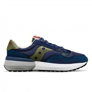 Navy / Green Saucony Jazz NXT Women's Sneakers | USA RLVYST