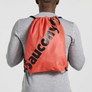 Orange Saucony String Men's Bag | USA KJBUIT