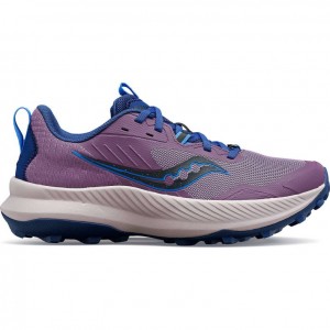 Purple Saucony Blaze TR Women's Trail Running Shoes | USA XMGPAS