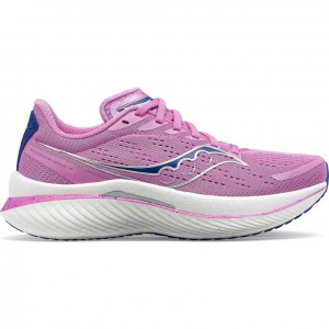 Purple Saucony Endorphin Speed 3 Women's Running Shoes | USA EITLSP