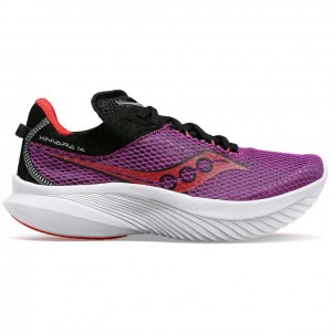 Purple Saucony Kinvara 14 Women's Running Shoes | USA OGHCPW