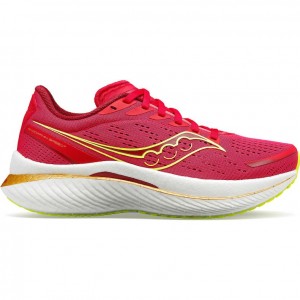 Red Saucony Endorphin Speed 3 Women's Running Shoes | USA UMTSLE