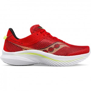 Red Saucony Kinvara 14 Men's Running Shoes | USA ARPQDV