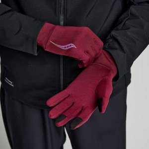 Red Saucony Solstice Men's Gloves | USA CHUMEF