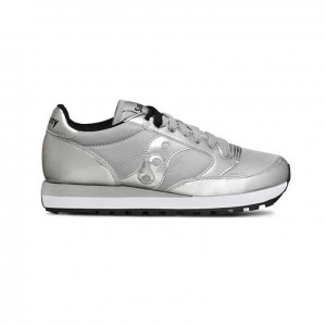 Silver Saucony Jazz Original Women's Sneakers | USA FRNLKI