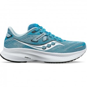 Turquoise Saucony Guide 16 Women's Running Shoes | USA RPCEBA