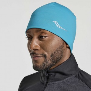 Turquoise Saucony Solstice Men's Beanie | USA JHLATE