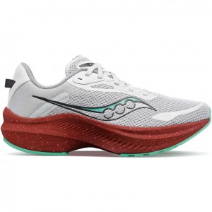 White Saucony Axon 3 Women's Running Shoes | USA YJITUV