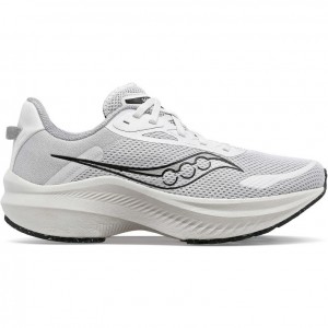 White Saucony Axon 3 Women's Running Shoes | USA RHQBKZ