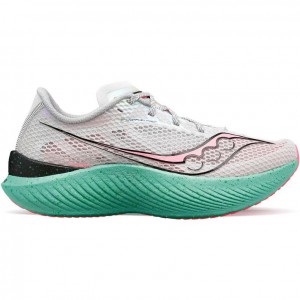 White Saucony Endorphin Pro 3 Women's Running Shoes | USA FVJPHZ