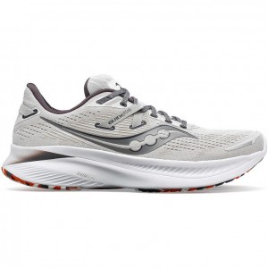 White Saucony Guide 16 Men's Running Shoes | USA SOIXJP